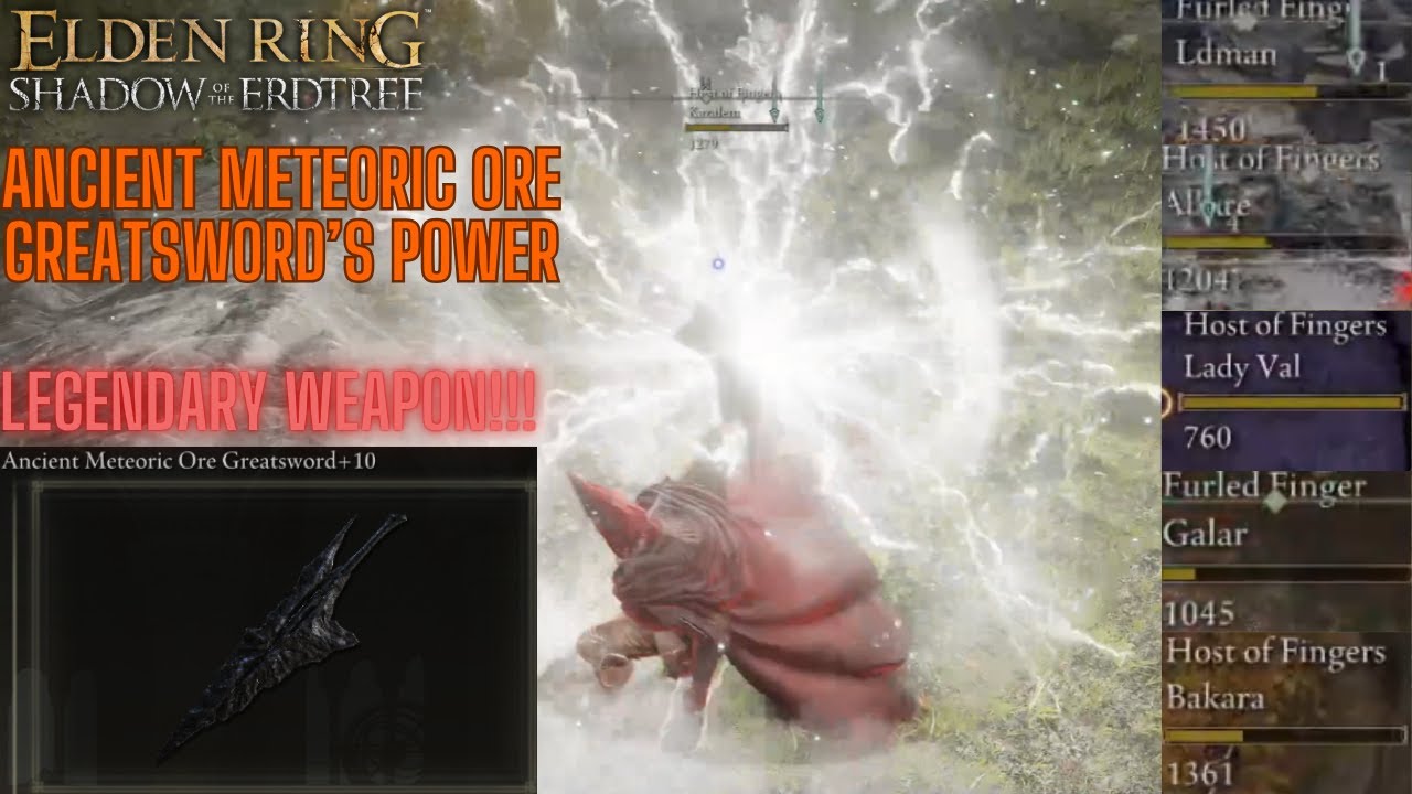 Elden Ring PvP is madness - Meteoric Ore Greatsword fun