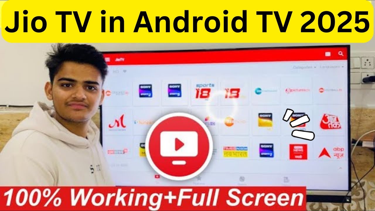 Install Jio TV App On Android TV | Jio Tv Smart Tv Mai Kaise Chalaye | Jio Tv in Android TV