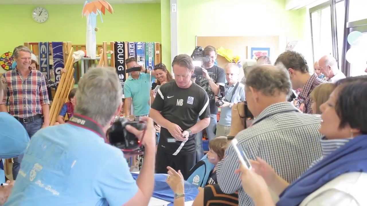 KRC Genk in Ziekenhuis Oost-Limburg