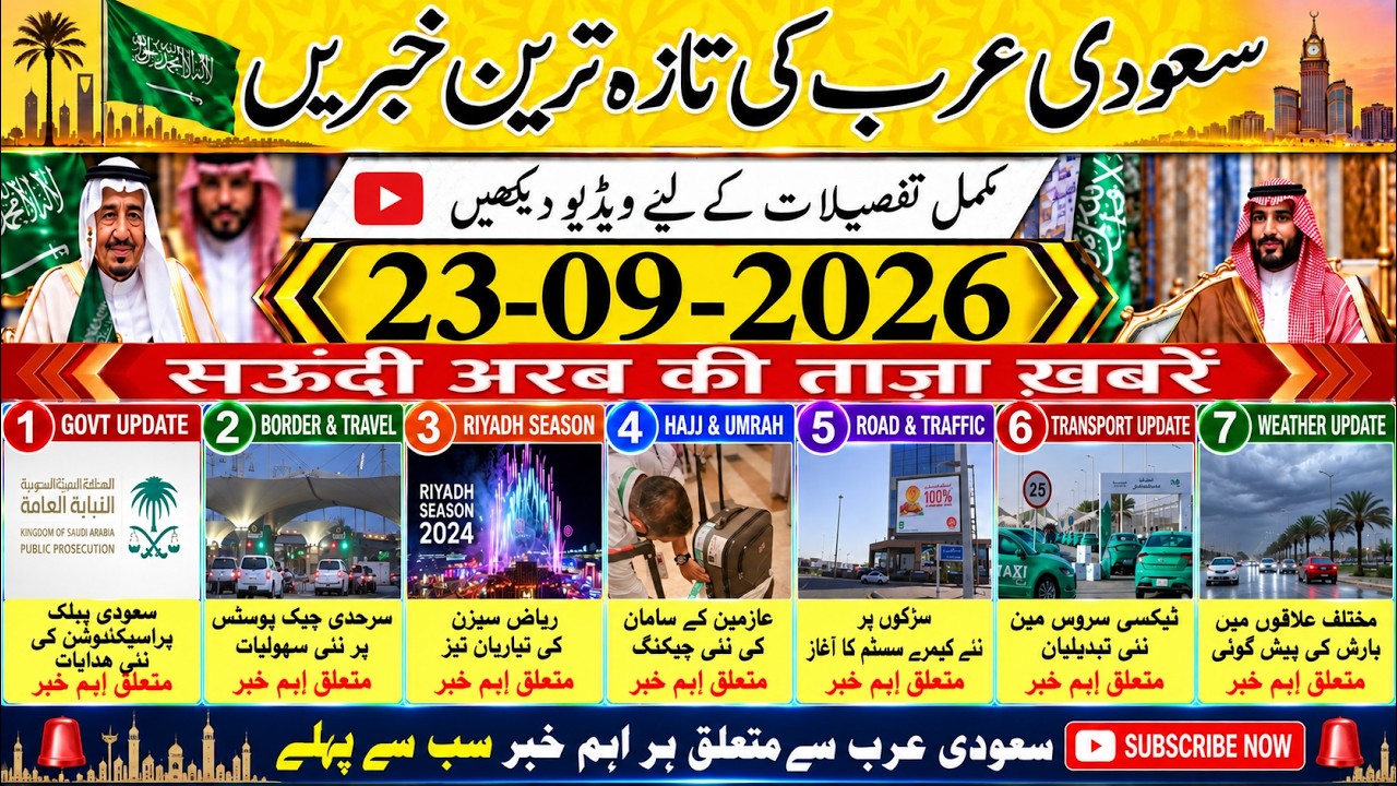 Saudi Arabia Pakistan Visa-Free Agreement | Crown Prince Launches First Saudi Electric Cars |Info Tv