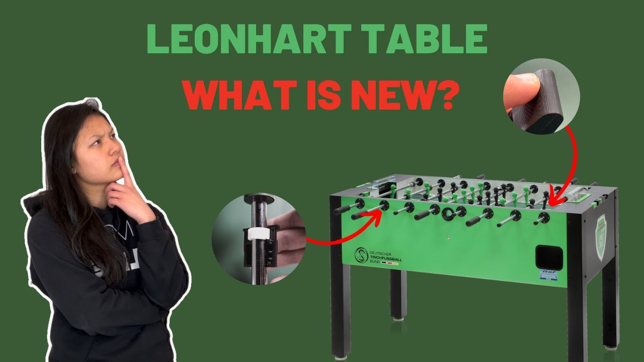 Оригинальный настольный футбол Leonhart — что нового? | Сменные подшипники + новые фигурки | Обзо...