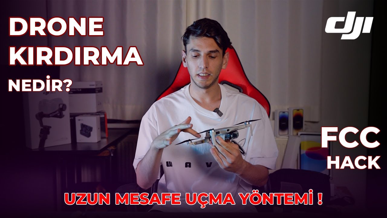 Drone Kırdırma | Uzun mesafe uçma yöntemi | FCC HACK | Drone cezası #dji #drone #dronefcc