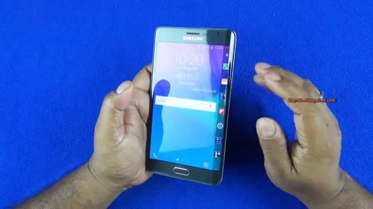 Best Galaxy Note Edge Screen Tips & Tricks