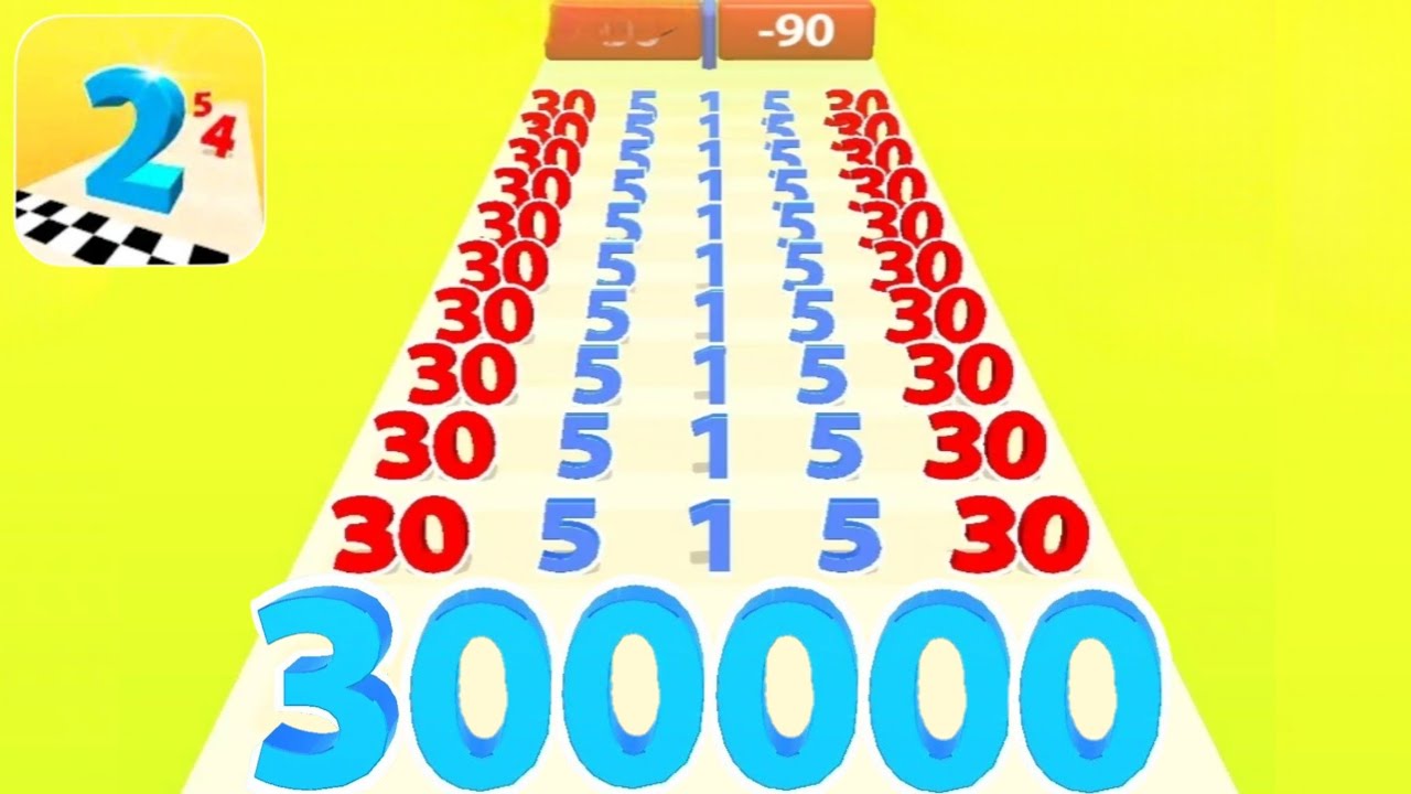 NUMBER MASTER: Numbers Run & Merge Master 3D – Gameplay Walkthrough (Android iOS) Satisfying Games 3
