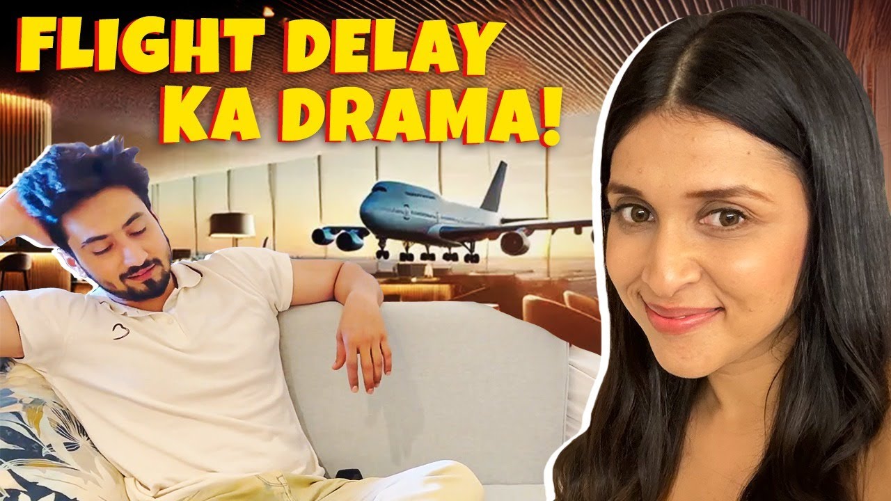 Mr. Faisu Aur Mere Trip Mein Flight Delay Ka Pura Drama! | @MeMannara