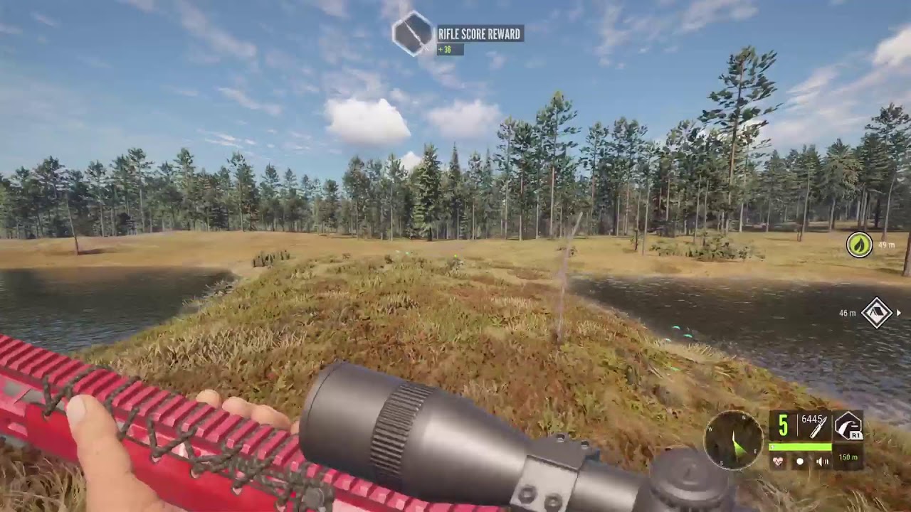 theHunter: Call of the wild Great One White tail grinding on Revontuli