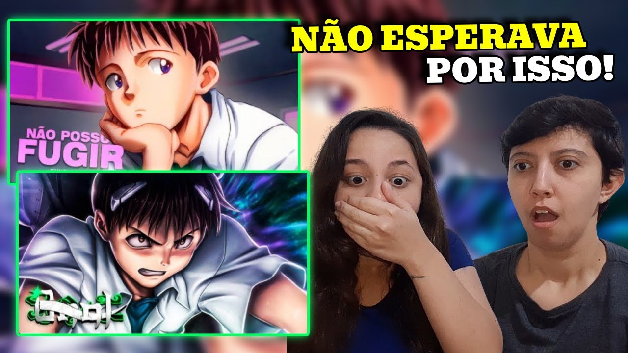 REACT NÃO POSSO FUGIR SHINJI IKARI e EXISTÊNCIA ARTIFICIAL SHINJI IKARI | ENYGMA e ONNI