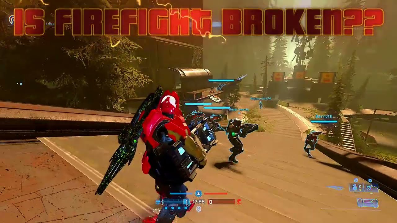 FIREFIGHT BROKEN! HALO Infinite Firefight Compilation