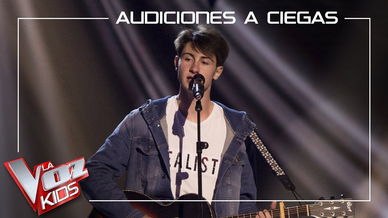 Marcos Balmori canta 'Lucha de gigantes' | Audiciones a ciegas | La Voz Kids Antena 3 2019