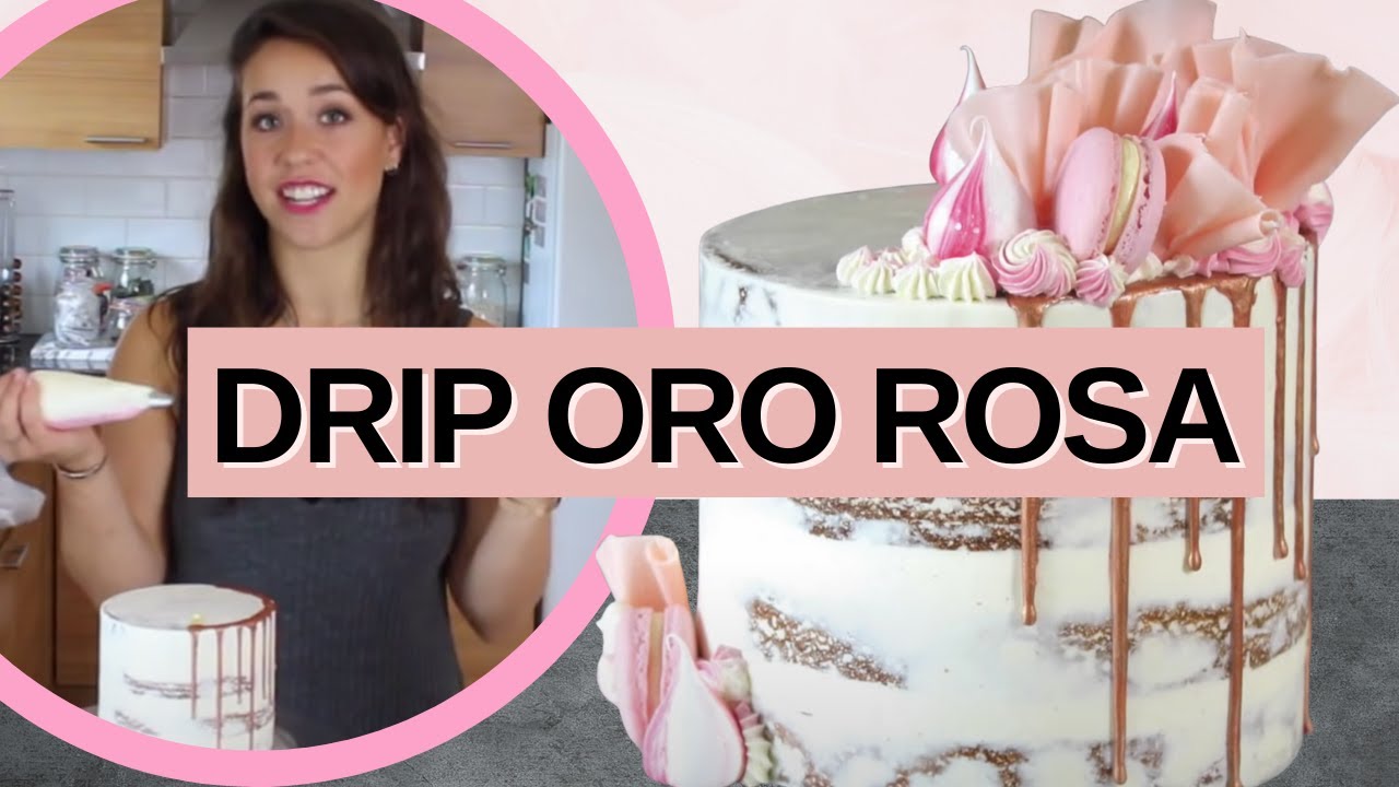 Cómo Hacer Drip de Oro Rosa Paso a Paso: Tutorial Completo