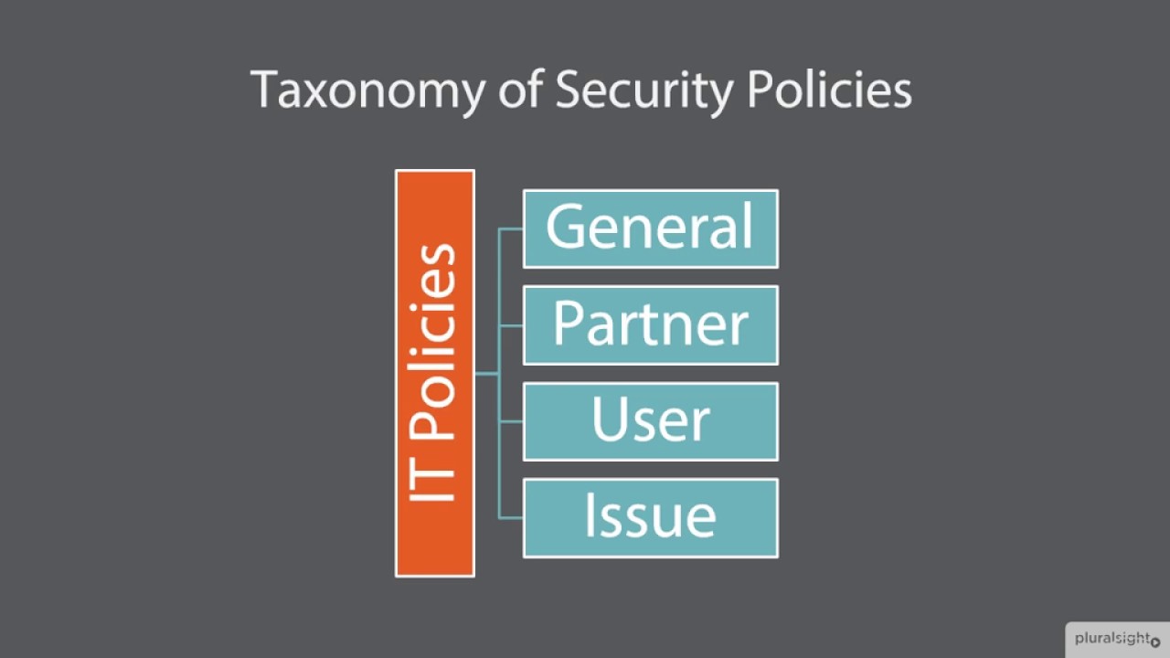 11 08 Taxonomy of Security Policies