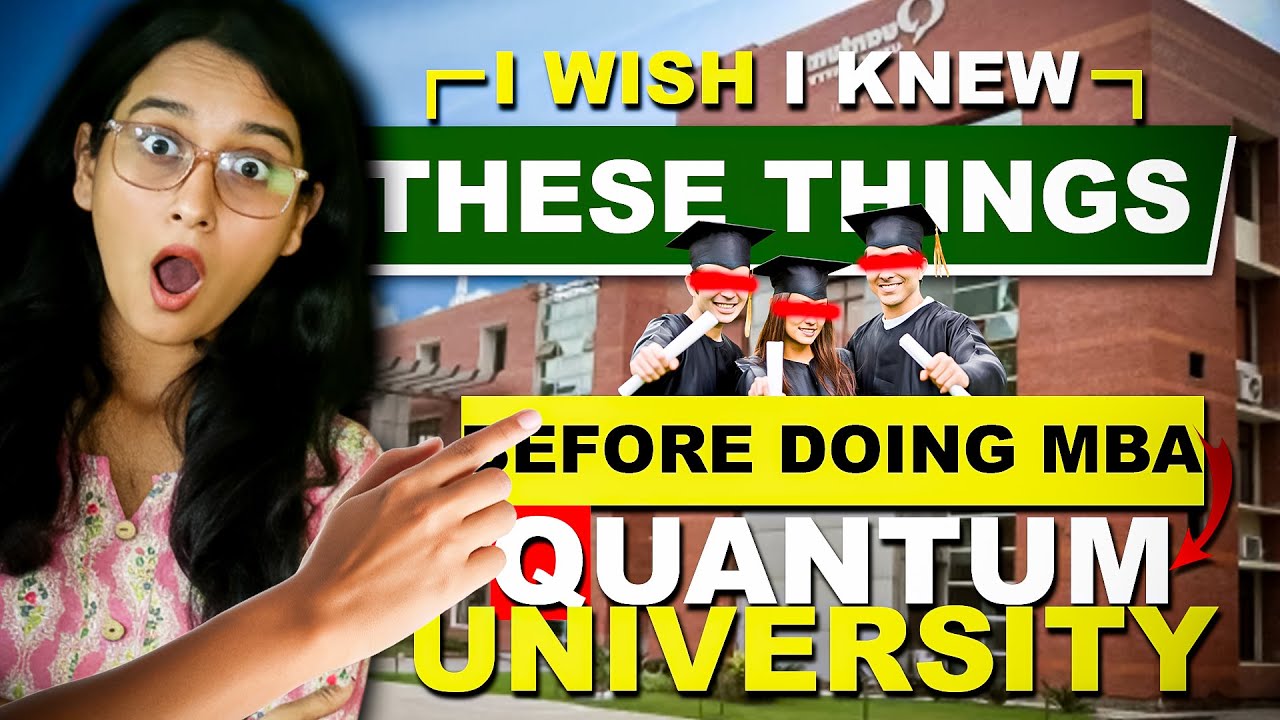 Quantum University MBA Honest Review | Direct Admission | Cutoff, Fees & Placements | Coupon Code