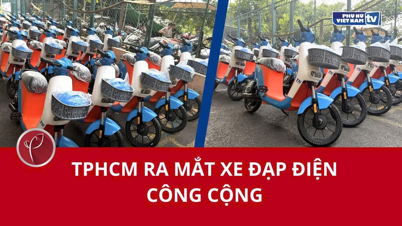 TPHCM ra mắt xe đạp điện công cộng