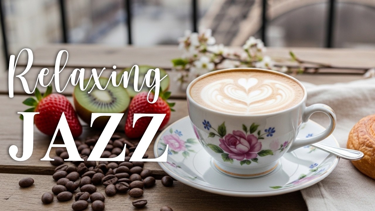 Relaxing Jazz Music ☕ Morning Bossa Nova instrumental for Working, Studying and Stress Relief
