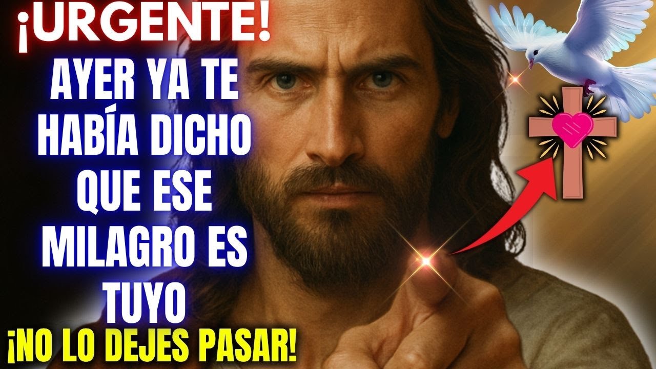 ⚠️ ¡Atención, Hijo! Dios Te Eligió A Ti Para Recibir Esta Revelación Con Un Gran Milagro!