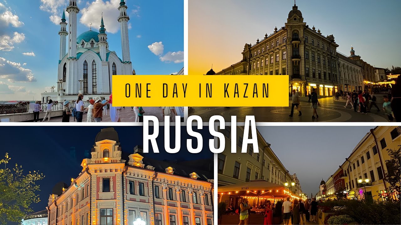 One day in Kazan, Russia 🇷🇺 | Kazan Vlog | #mrcrazysam
