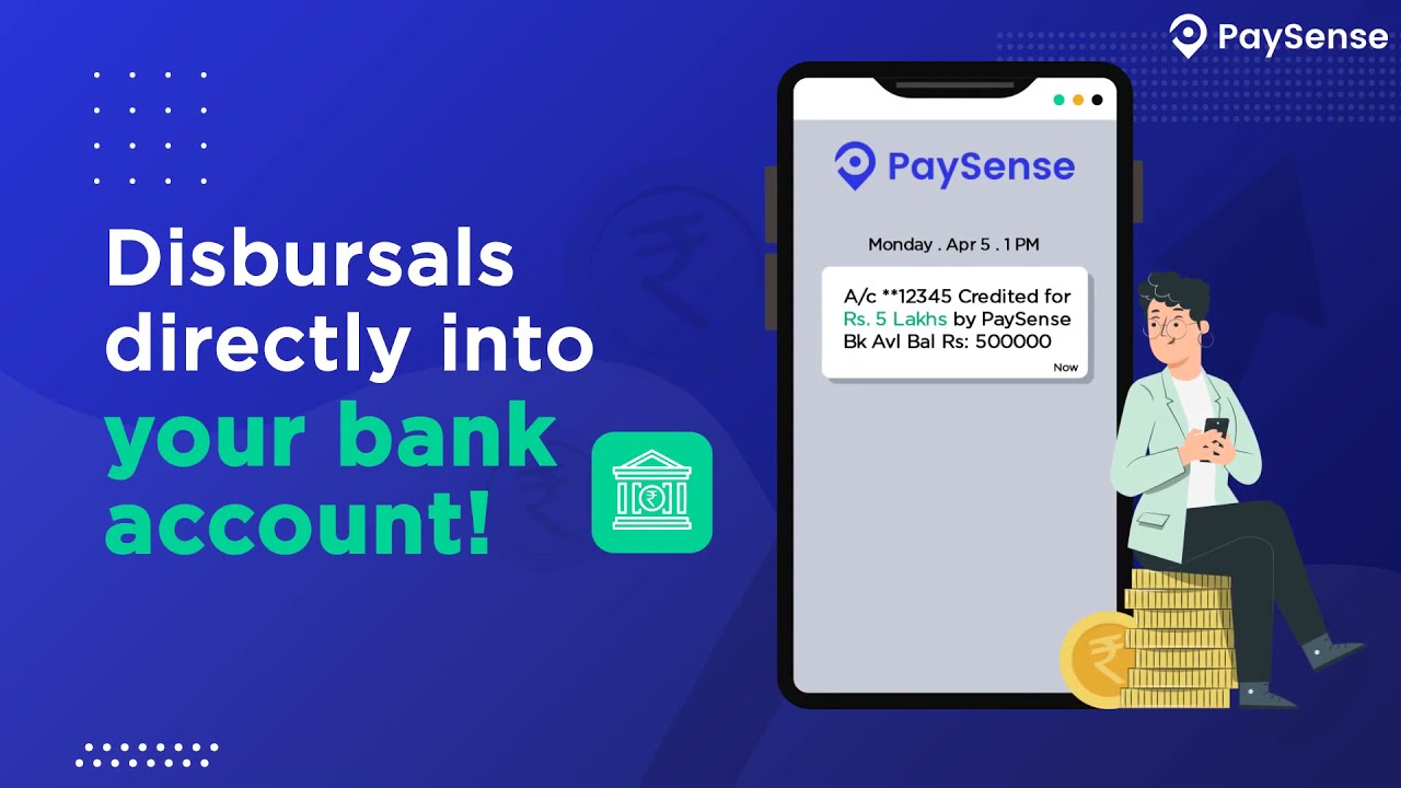 PaySense - Instant Personal Loans Upto 5 Lakh. Easy EMI options. Quick disbursal!