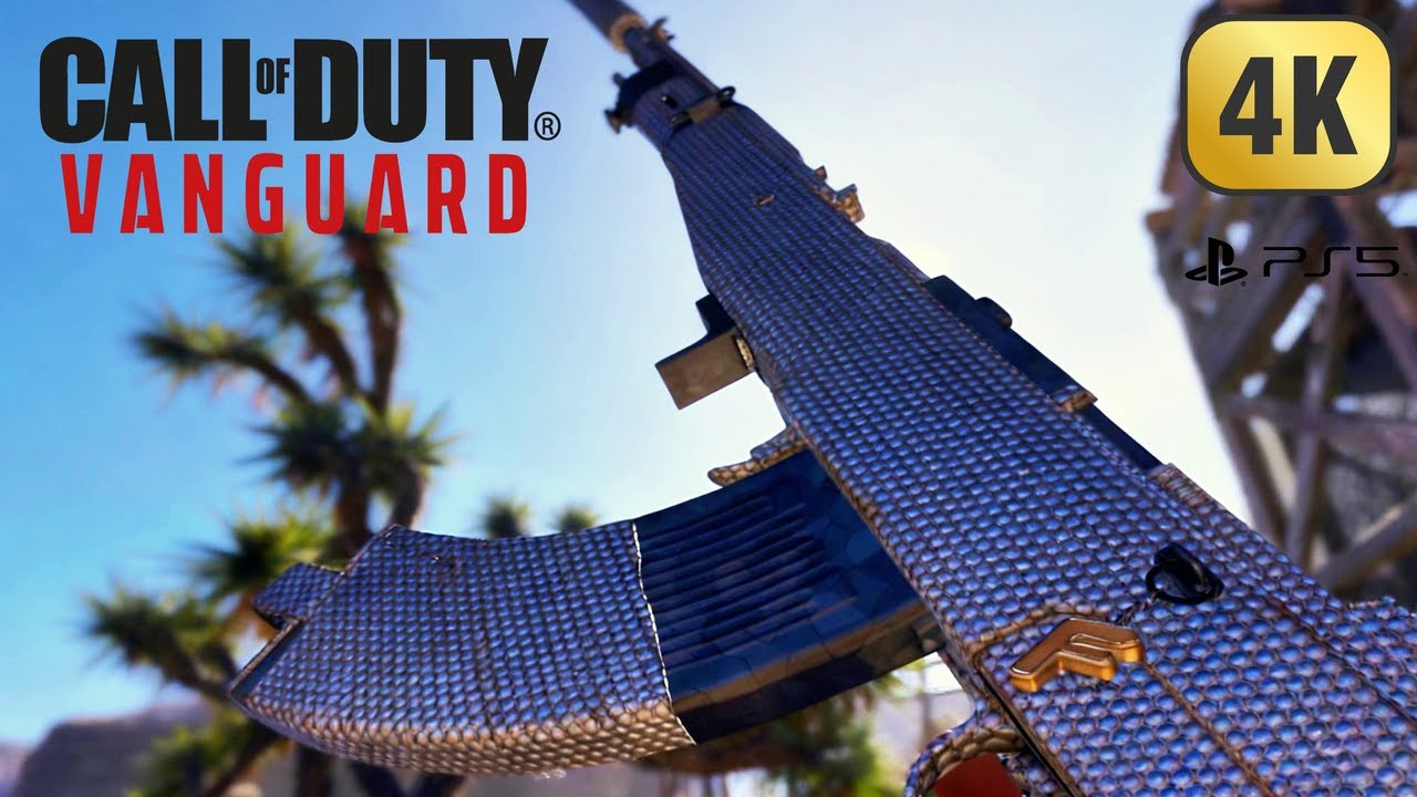 Геймплей Call of Duty Vanguard 2025 – Многопользовательский режим 4K PS5 (без комментариев)