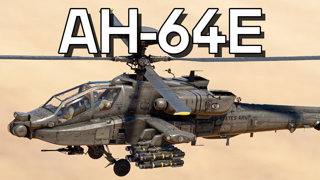 The BEST AMERICAN Helicopter || AH-64E (War Thunder)