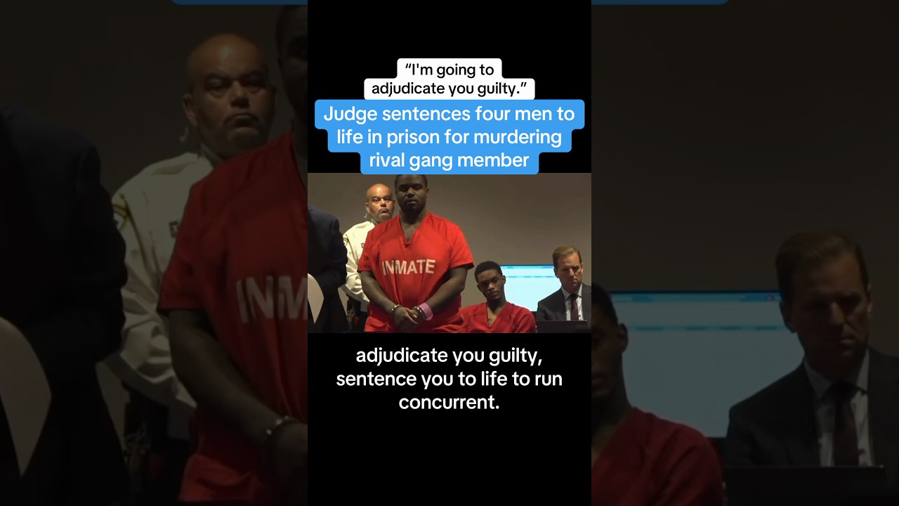 Judge Sentences Four Men To Life In Prison For Murdering Rival Gang Member