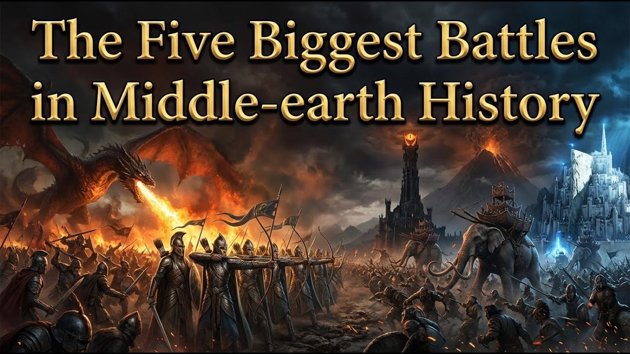 Middle-earth's 5 Biggest Battles | Tolkien Deep Dive