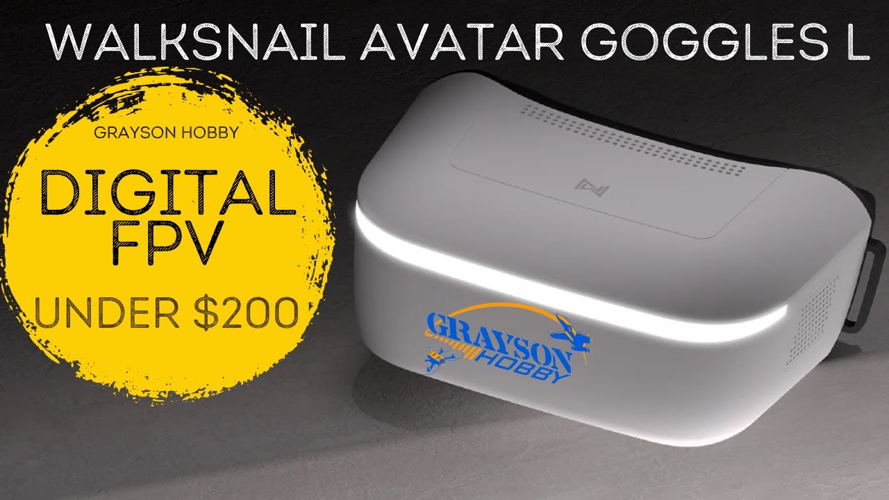 Affordable Digital FPV: Walksnail Avatar Goggles L Unboxing & Review