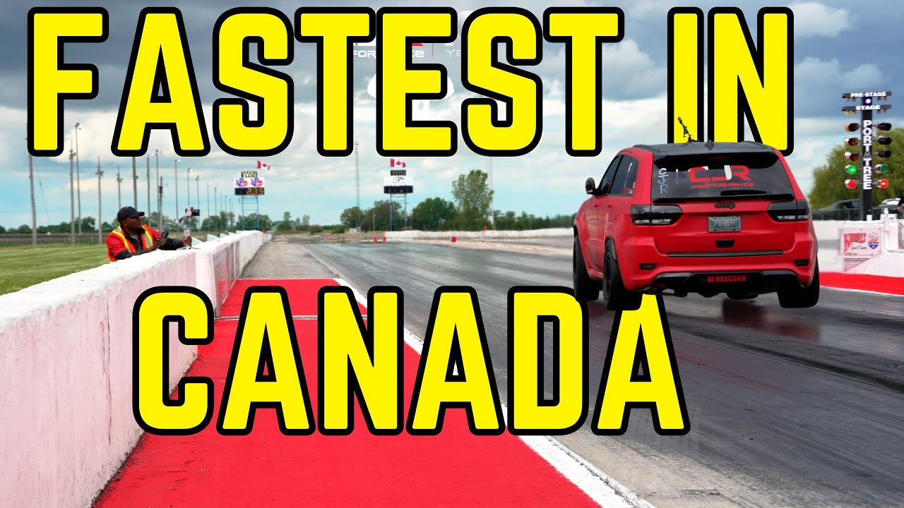 FASTEST Jeep Trackhawk in Canada | 2025 Drag Racing Compilation