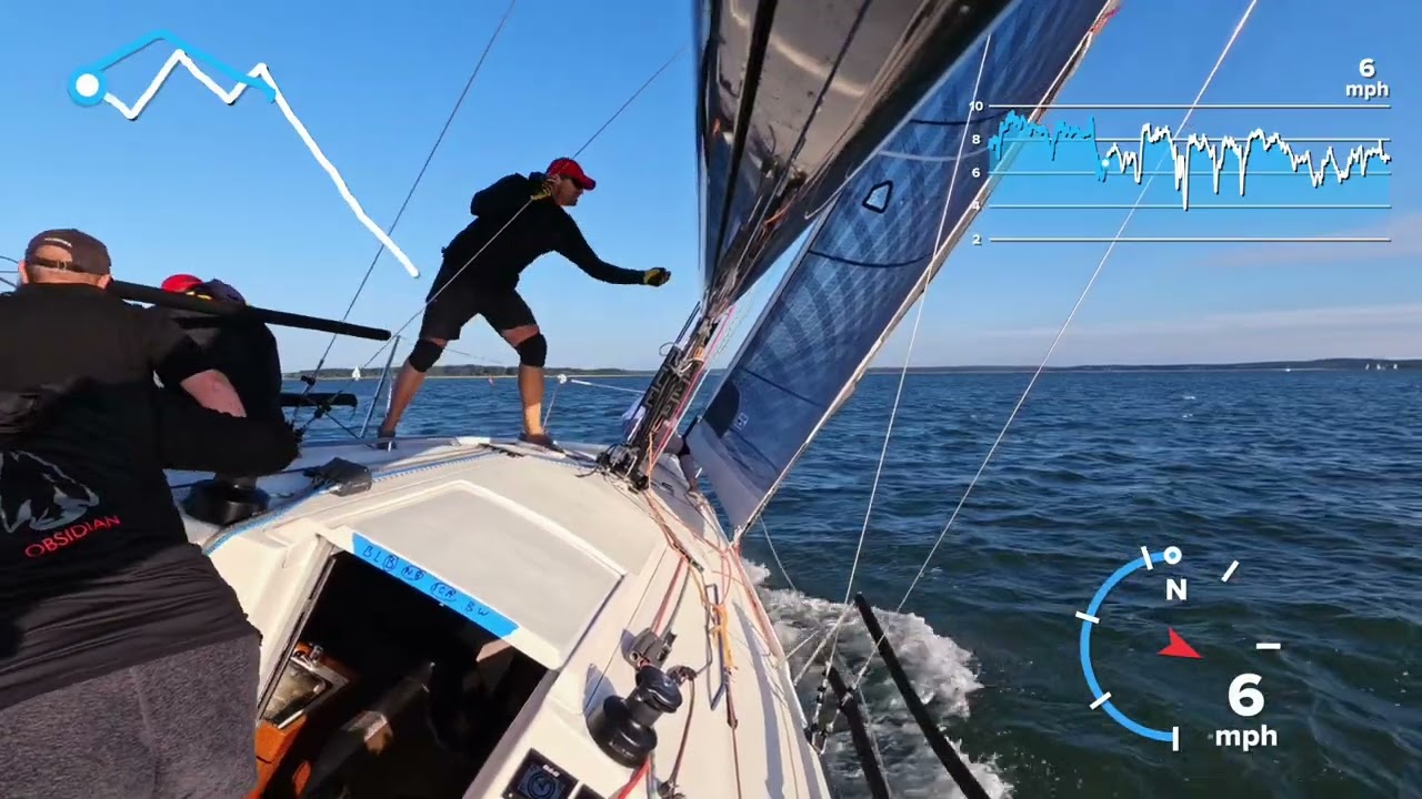 Obsidian J111 - Holding a lead - Wednesday Night Race 9/27/23