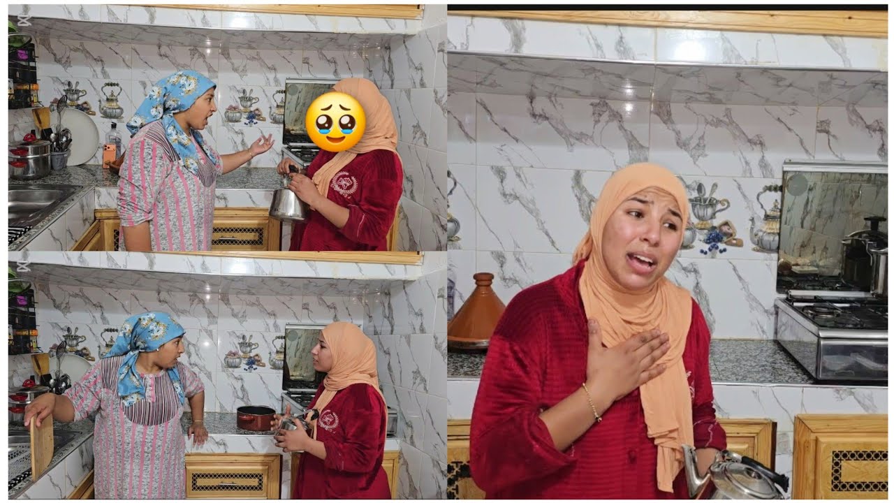  ناري على مصيبة دار كانت تحرقات 🔥كلشي ناعس لقينها عمرت ذخان مريم كانت غتحماق  تعصبت علية🥹😫