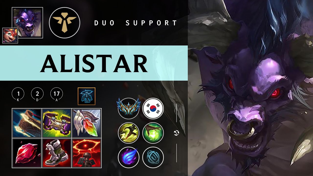 Alistar Support vs Thresh - KR Challenger Patch 26.01