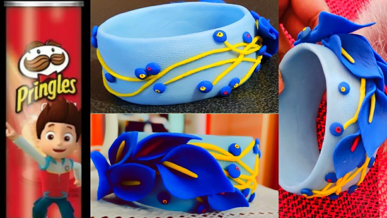 Bangle making at home with waste materials