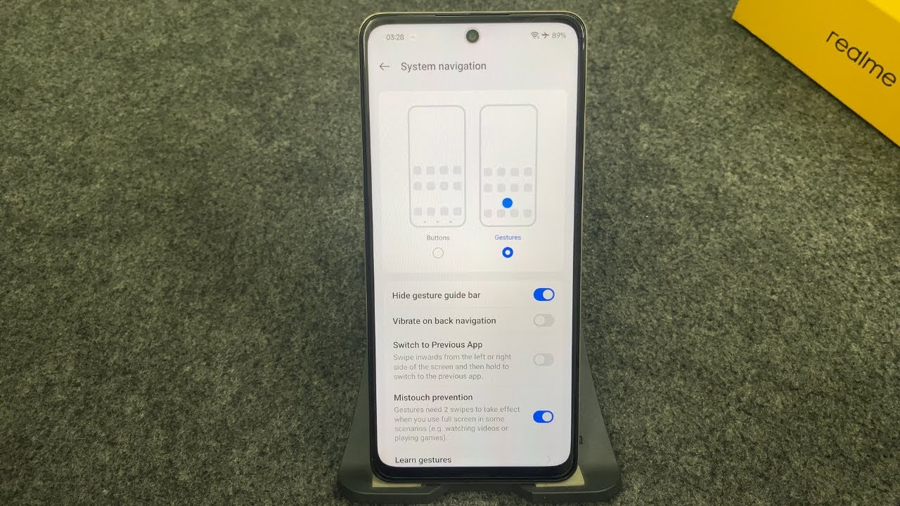 How to Fix not show navigation button Problem solve in Realme 14X 5G