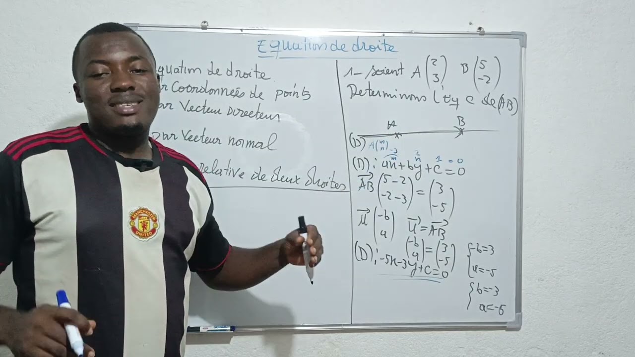 Les ÉQUATIONS DE DROITES . @lespetitsgénies-u6q #maths #equationdedroite