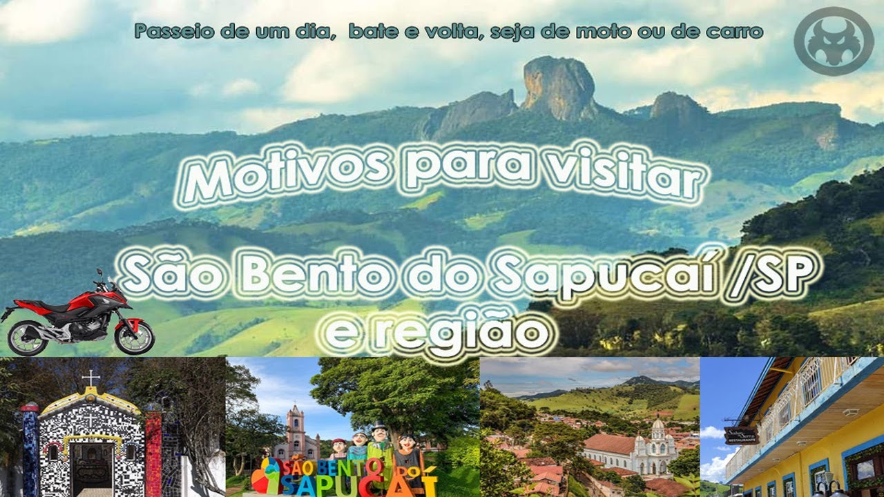 Passeio de Moto - Porque vale a pena ir para São Bento do Sapucaí/SP