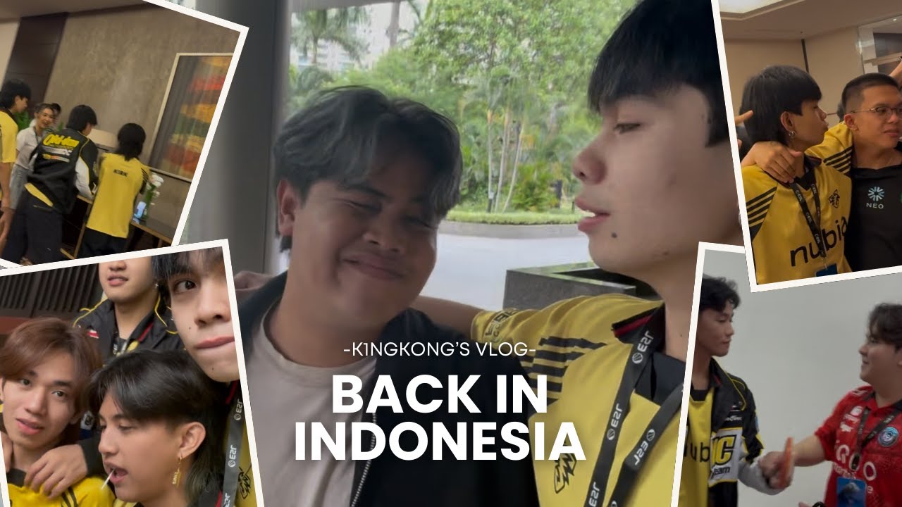 K1NGKONG VLOG | BACK IN INDONESIA