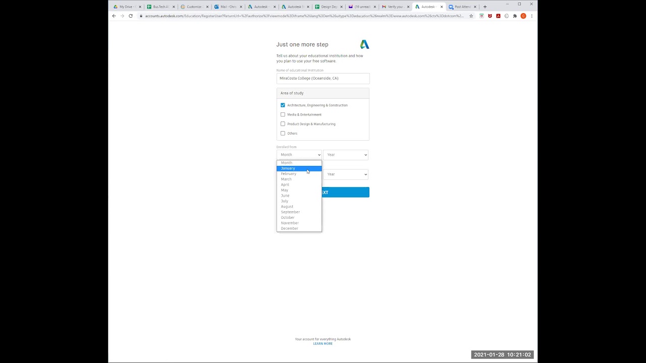 How to obtain a license for Educational Version of AutoCAD