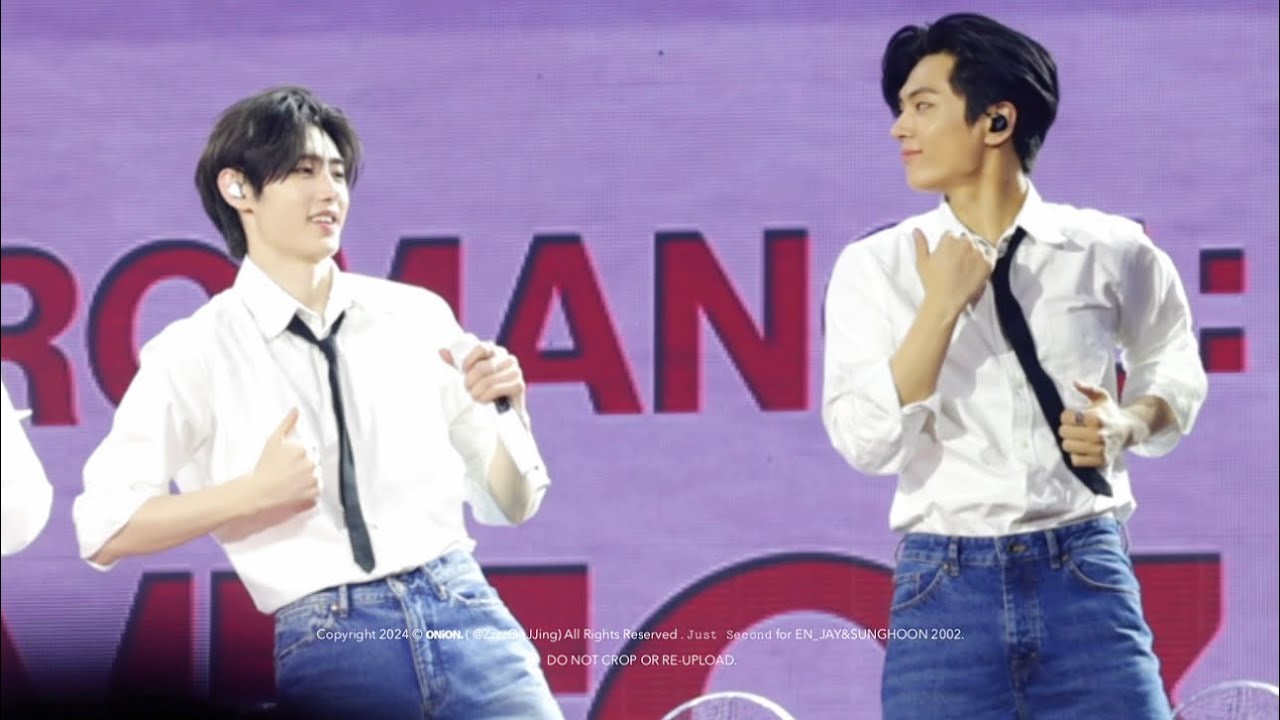 [4K] 240712 ENHYPEN SHOWCASE 제이 성훈-Chamber 5 ZIP. 직캠