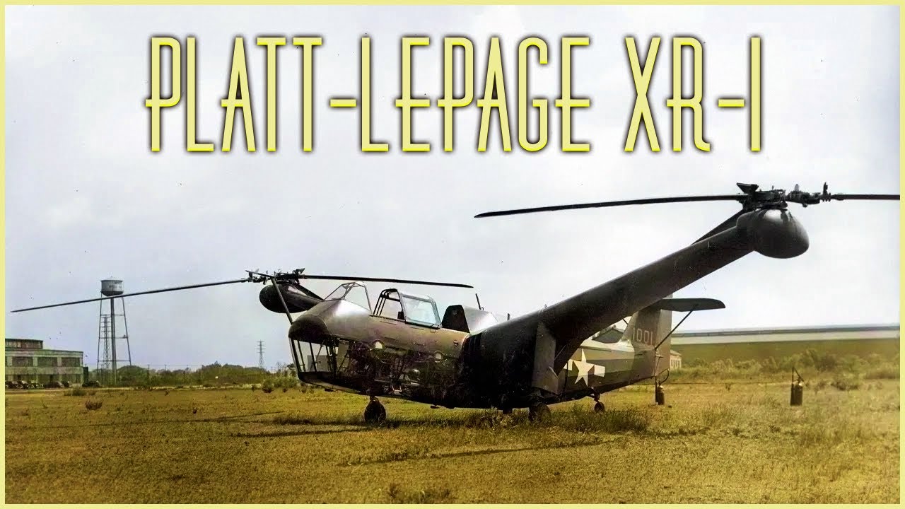 Platt-LePage XR-1: America&rsquo;s First Transverse Rotor Helicopter