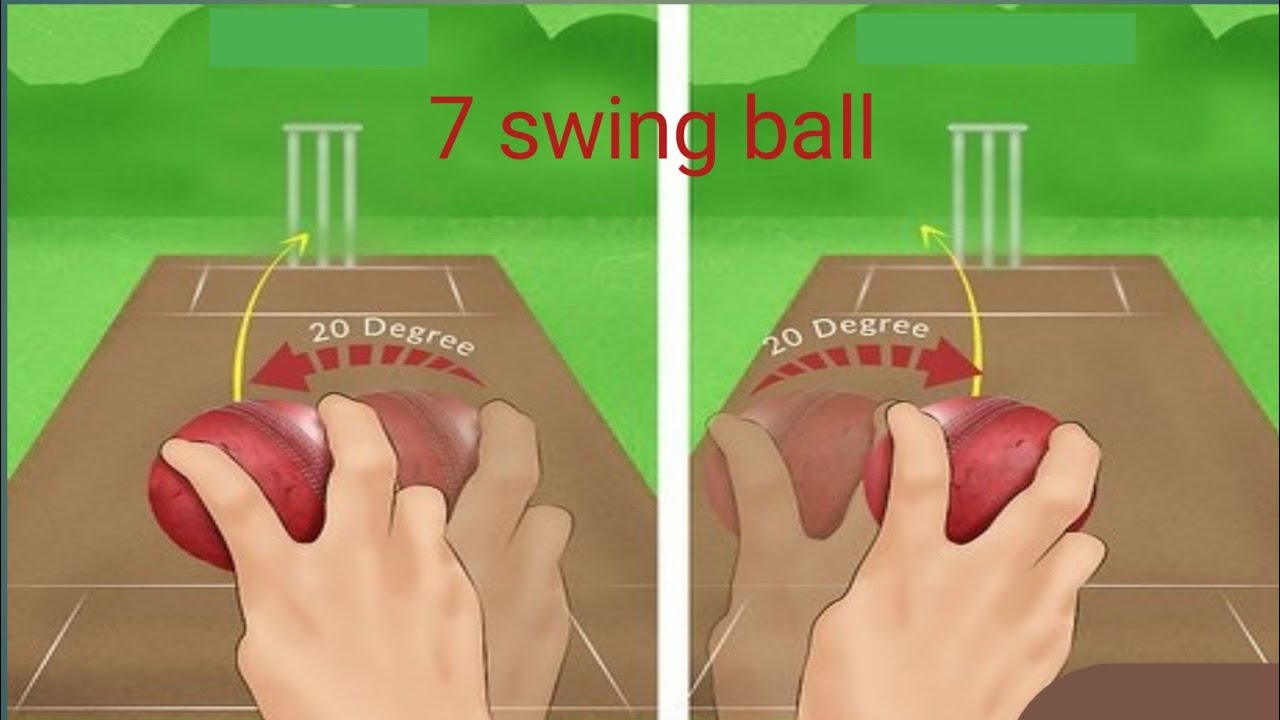 Top 7 best balling/cricket swing ball/out swing/air swing ball #balling#sport 