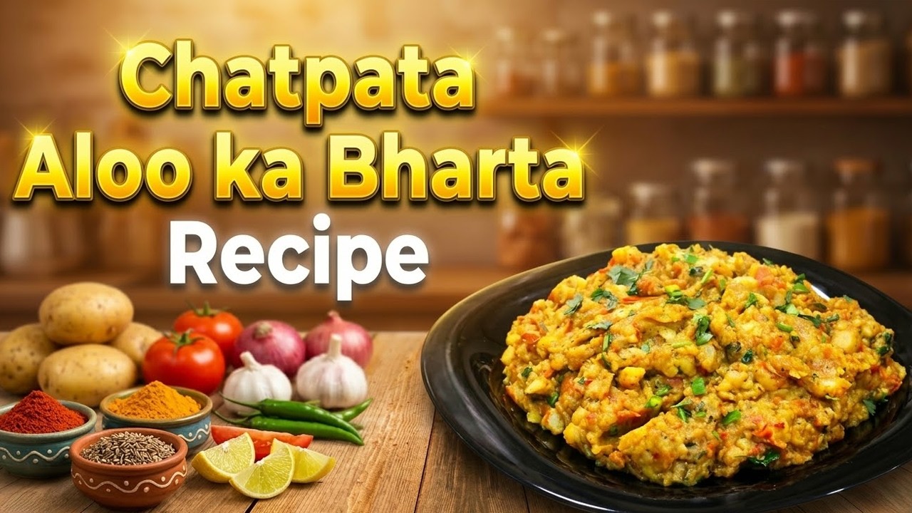 Chatpata Aloo Ka Bharta 🥔🌶️ | Spicy Mashed Potato Recipe | Easy Pakistani Desi Side Dish