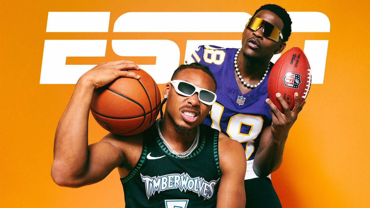 Anthony Edwards and Justin Jefferson: Minnesota's Coldest | ESPN Cover Story
