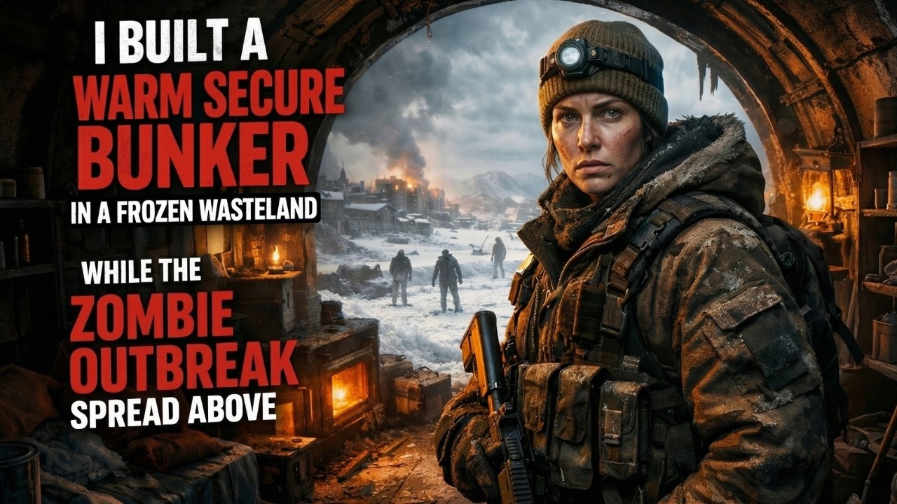 I Built a Warm Secure Bunker in a Frozen Wasteland While the Zombie Outbreak Spread Above