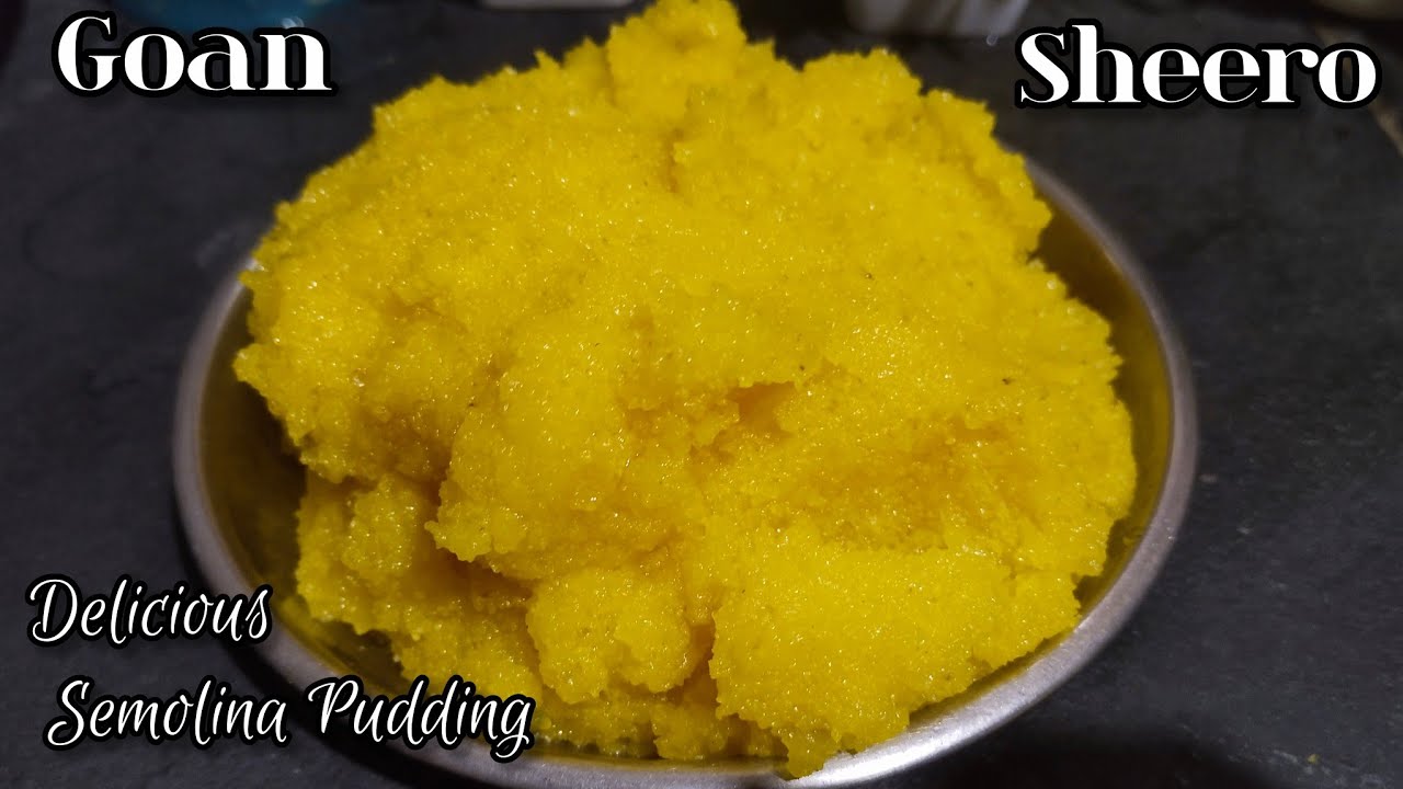 Goan Rava sheera Recipe ll How to make Rava (Semolina) Sheero ll Goan recipes