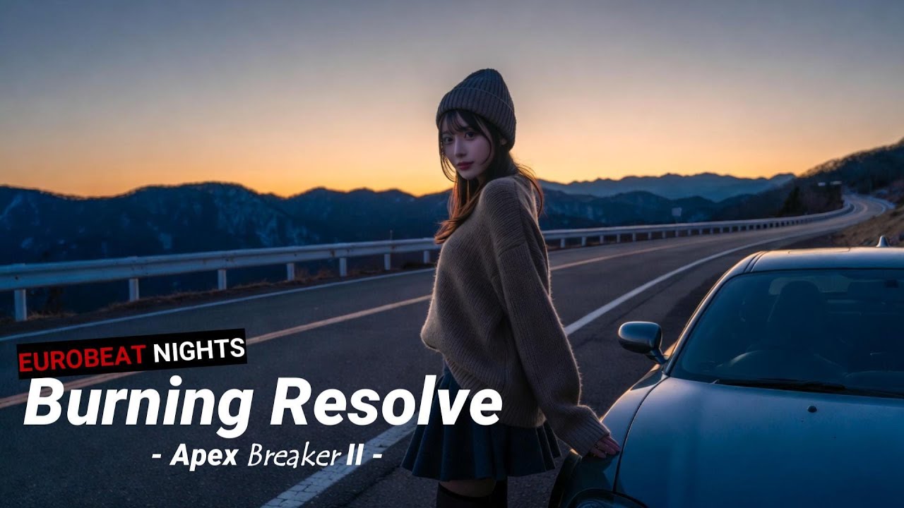 Burning Resolve Apex Breaker II【Eurobeat／Night Street Racing／Male Vocal】峠アタックバトル