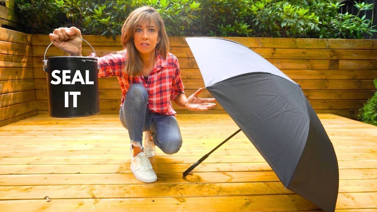 This Deck Stain + Sealer Protects — No Sanding Needed