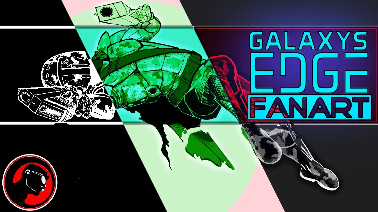 Galaxy's Edge Fanart   First person Rechs Attack