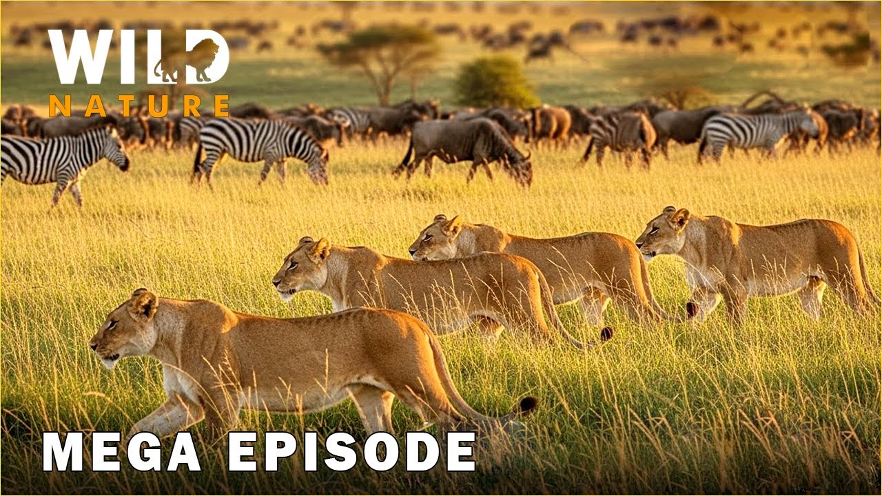 Ultimate Predators: When Lion Attack | MEGA EPISODE #naturedocumentaries