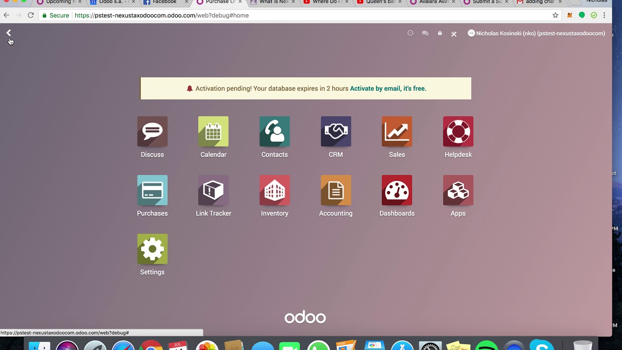Odoo - Custom Fields