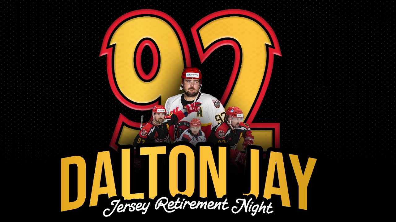 Dalton Jay Jersey Retirement Ceremony