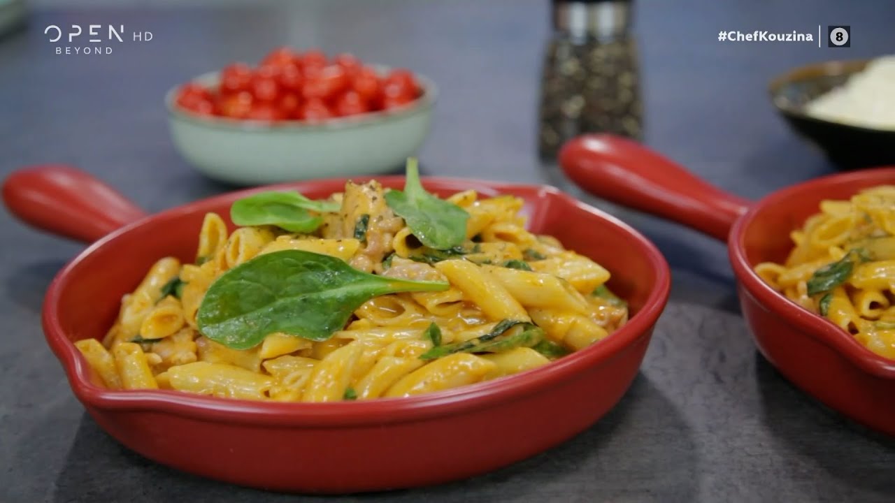 Συνταγή για πένες Τοσκάνης από το Βαγγέλη Δρίσκα | OPEN TV